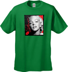 Marilyn Monroe Lipstick Classic Celebrity Men's T-Shirt