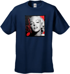Marilyn Monroe Lipstick Classic Celebrity Men's T-Shirt