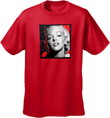 Marilyn Monroe Lipstick Classic Celebrity Men's T-Shirt