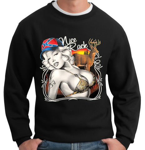 Marilyn Monroe Nice Rack Crewneck Sweatshirt