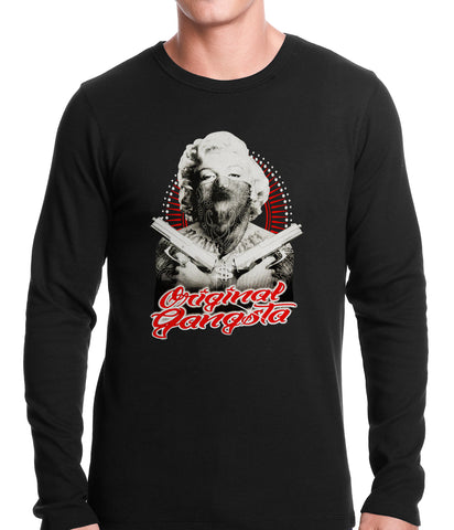 Marilyn Monroe "Original Gangster" Thermal Shirt