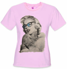 Marilyn Monroe Retro Tattoo Girl's T-Shirt