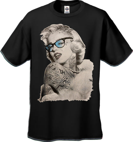 Marilyn Monroe Retro Tattoo Men's T-Shirt 