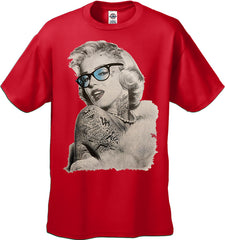 Marilyn Monroe Retro Tattoo Men's T-Shirt