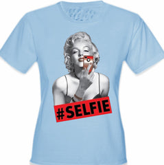 Marilyn Monroe #SELFIE Girl's T-Shirt