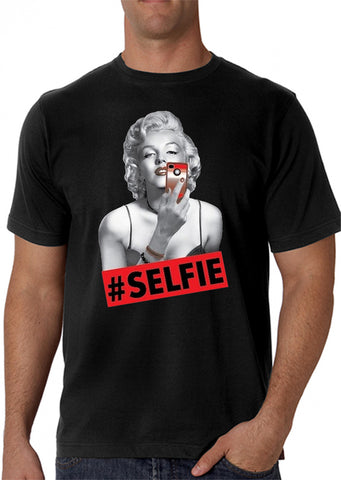 Marilyn Monroe #SELFIE Men's T-Shirt