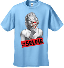 Marilyn Monroe #SELFIE Men's T-Shirt
