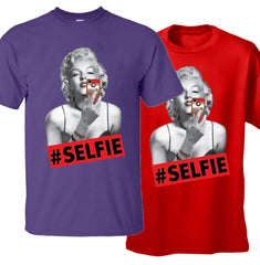 Marilyn Monroe #SELFIE Men's T-Shirt