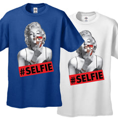Marilyn Monroe #SELFIE Men's T-Shirt
