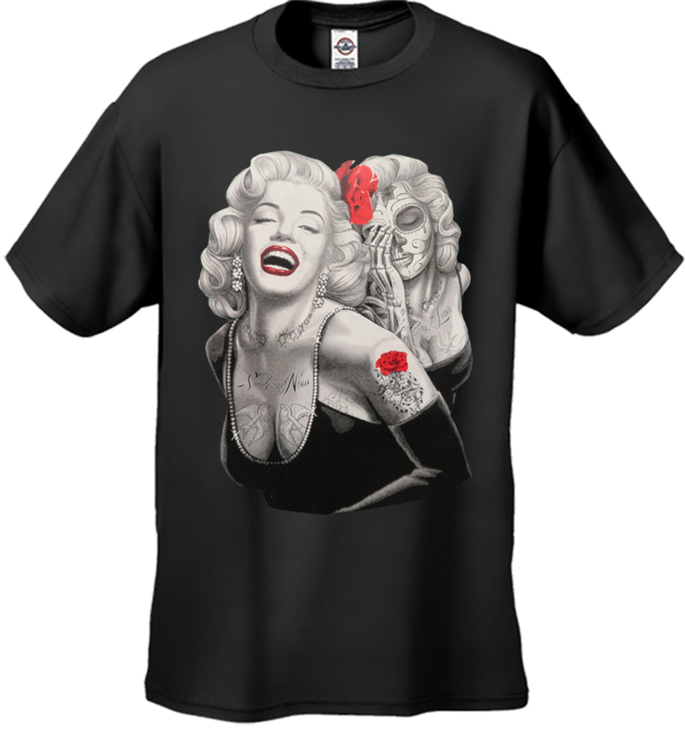 Marilyn Monroe Smile Now Cry Later Men's T-Shirt