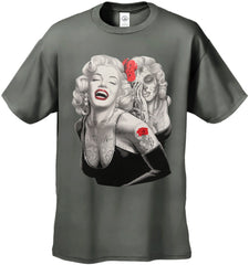 Marilyn Monroe Smile Now Cry Later Men's T-Shirt