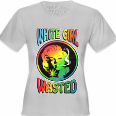 Marilyn Monroe - White Girl Wasted Girl's T-Shirt