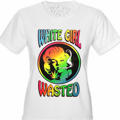 Marilyn Monroe - White Girl Wasted Girl's T-Shirt