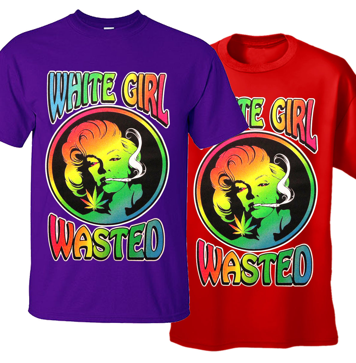 white girl wasted t shirt
