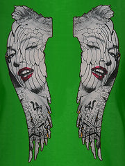 Marilyn Monroe Wings Girls T-Shirt