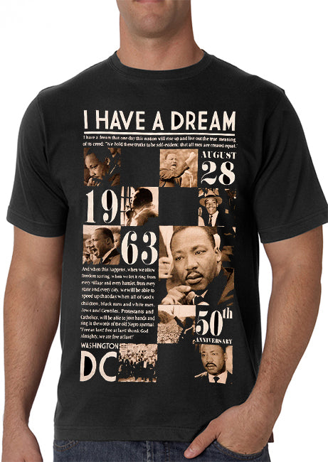 Martin Luther King Anniversary T-Shirt (Men's)