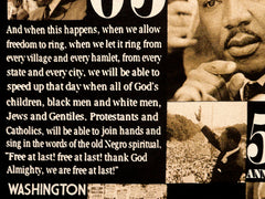 Martin Luther King Anniversary T-Shirt (Men's)