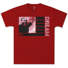 Martin Luther King Jr Dream Mens T-shirt (Red)