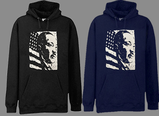 Martin Luther King Vintage Portrait Men's Hoodie