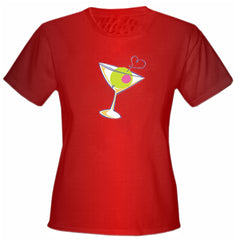 Martini Glass Girls T-Shirt