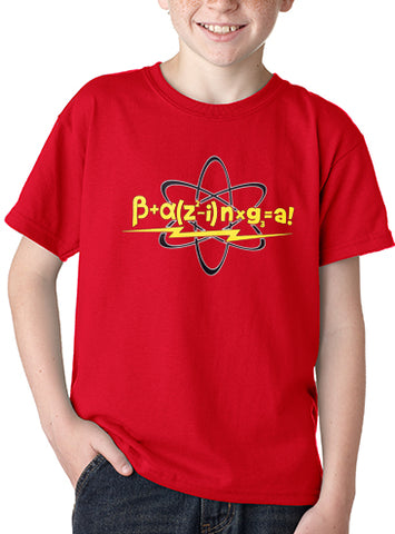 Math Equation Kid's T-Shirt 