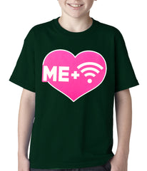 Me + Wifi = <3 Kids T-shirt