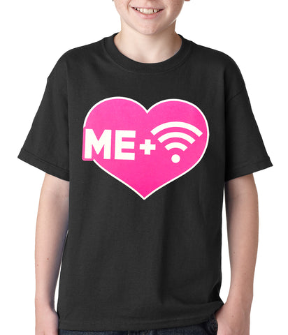 Me + Wifi = <3 Kids T-shirt