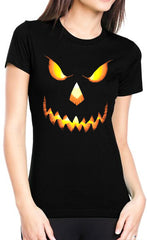 Mean Pumpkin Head Girls T-Shirt