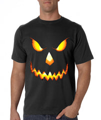 Mean Pumpkin Head Halloween Men's T-Shirt