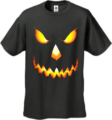 Mean Pumpkin Head Halloween Men's T-Shirt