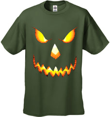 Mean Pumpkin Head Halloween Men's T-Shirt