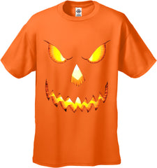 Mean Pumpkin Head Halloween Men's T-Shirt