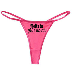 Melts In Your Mouth Thong