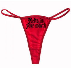 Melts In Your Mouth Thong