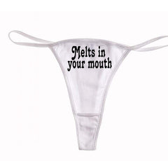 Melts In Your Mouth Thong