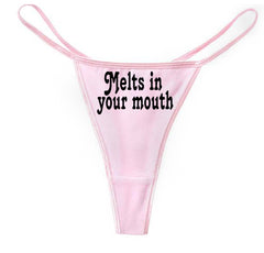 Melts In Your Mouth Thong