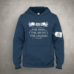 Mens Papa - The Man, The Myth, The Legend Fathers Day Adult Hoodie