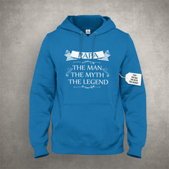 Mens Papa - The Man, The Myth, The Legend Fathers Day Adult Hoodie