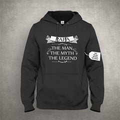 Mens Papa - The Man, The Myth, The Legend Fathers Day Adult Hoodie
