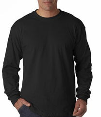 Mens Premium Long Sleeve T-Shirt (Black)