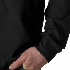 Mens Premium Long Sleeve T-Shirt (Black)