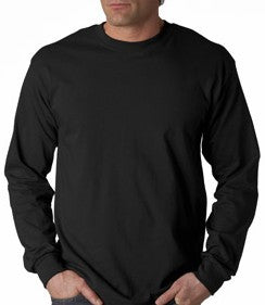 Mens Premium Long Sleeve T-Shirt (Black)