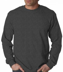 Mens Premium Long Sleeve T-Shirt (Dark Heather Grey)