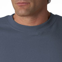 Mens Premium Long Sleeve T-Shirt (Indigo Blue)