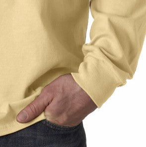 Mens Premium Long Sleeve T-Shirt (Natural) –