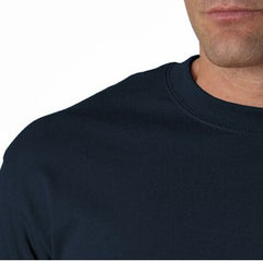Mens Premium Long Sleeve T-Shirt (Navy)