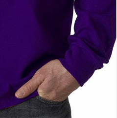 Mens Premium Long Sleeve T-Shirt (Purple)