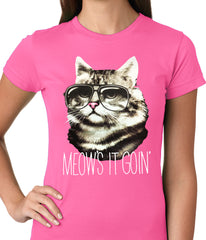 Meow's It Going Funny Cat Ladies T-shirt