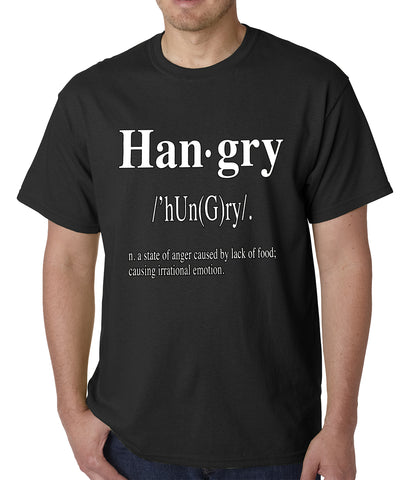 Hangry Definition Mens T-shirt
