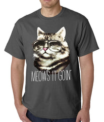 Meow's It Going Funny Cat Mens T-shirt